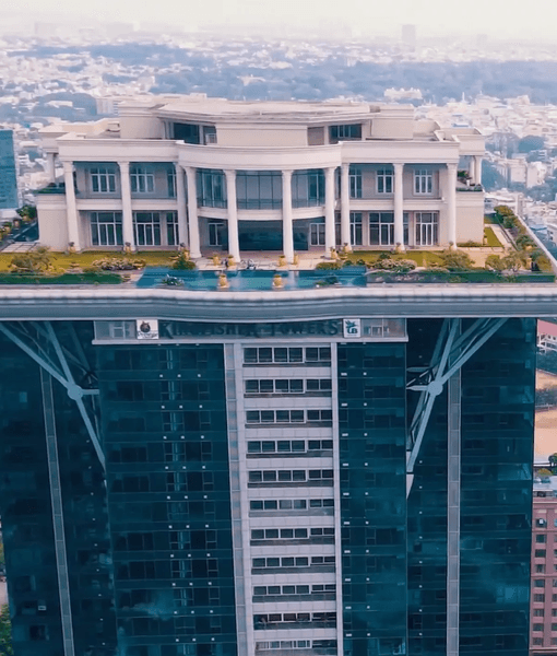 Особняк на крыше небоскреба, небесный особняк, роскошный особняк, дорого дом, жилье, Виджай Маллья, бежал из страны