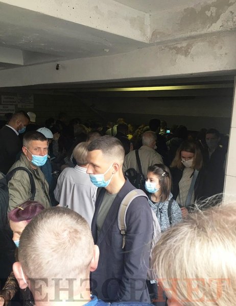 метро, позняки, киев, давка