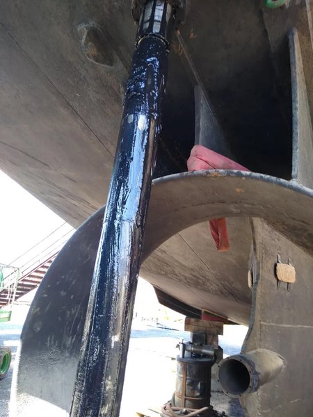 слизь на руле корабля