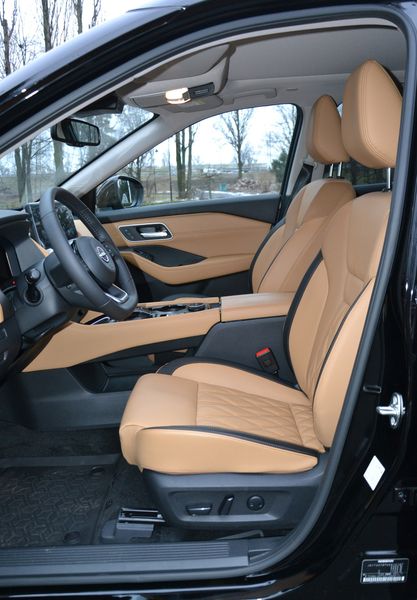 Передние сиденья Nissan X-Trail, Nissan X-Trail, Nissan X-Trail 2024, Nissan X-Trail e-Power, новый Nissan X-Trail, гибрид Nissan X-Trail