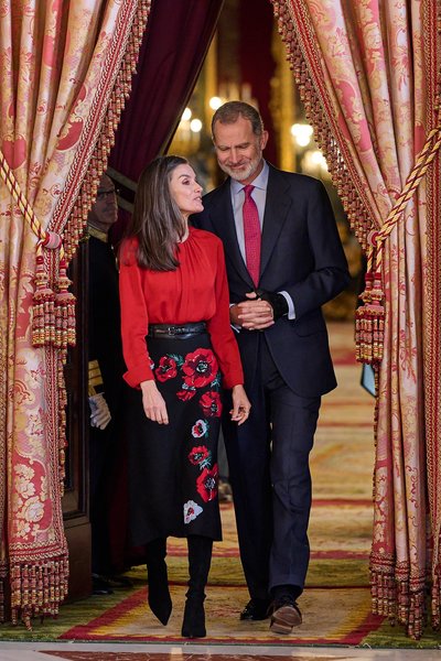 Королева Летиция, король испании, королева испания, король Фелипе