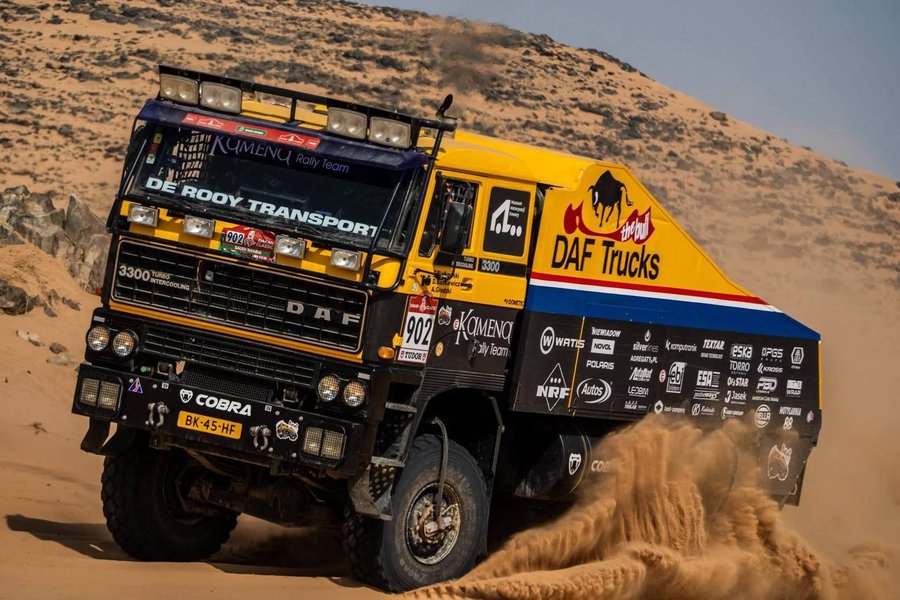 DAF 3300 DAF 3300 Томаша Бялковского выиграл Dakar Classic среди грузовиков