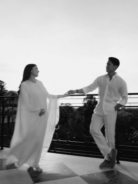 Принц Брунея Абдул Матин и его жена Аниша