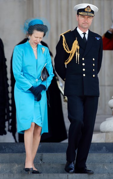 Принцеса Ан, контраадмирал Тимъти Лорънс Принцеса Ан, контраадмирал Тимъти Лорънс