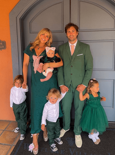 Райдел Фанк с мужем и детьми