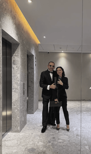 Лілія Подкопаєва з чоловіком