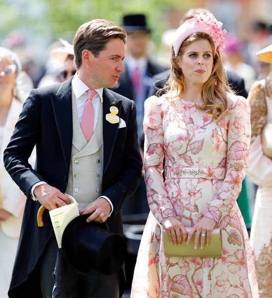 Эдоардо Мапелли Моцци и принцесса Беатрис