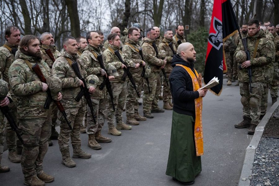 Годовщина смерти, Дмитрий Коцюбайло, Волки Да Винчи, Герой Украины, война РФ против Украины, присяга добровольцев