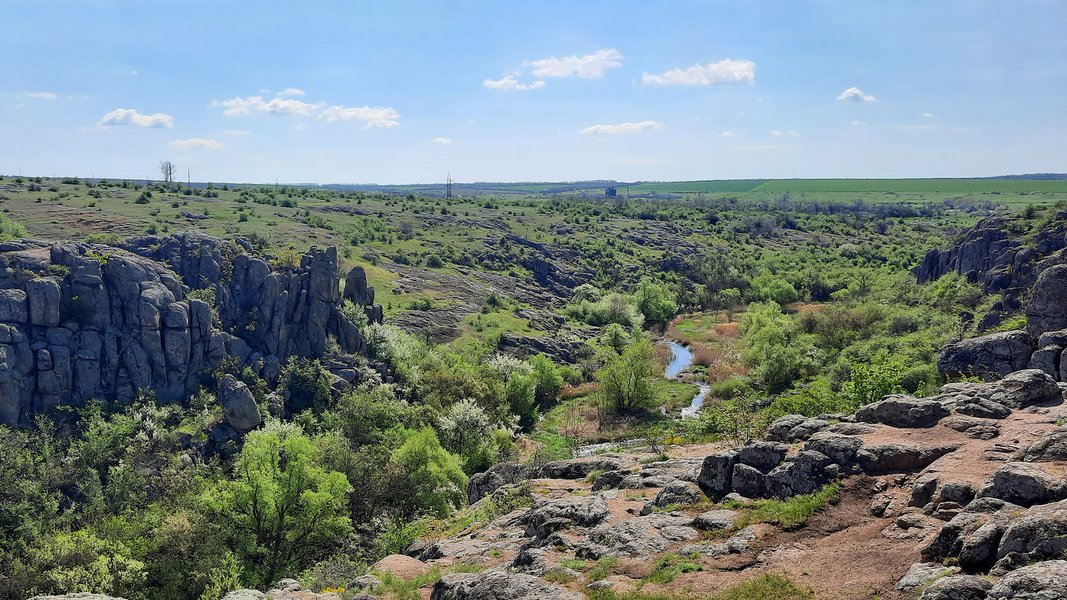 Актовский каньон панорама