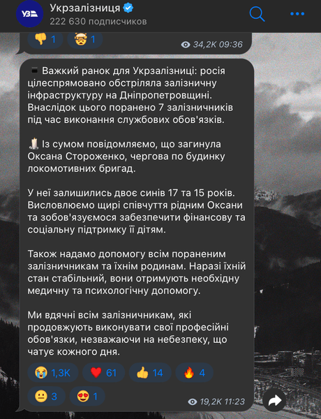 Дніпро, атака, ракетні удари, війна РФ проти України, російське вторгнення