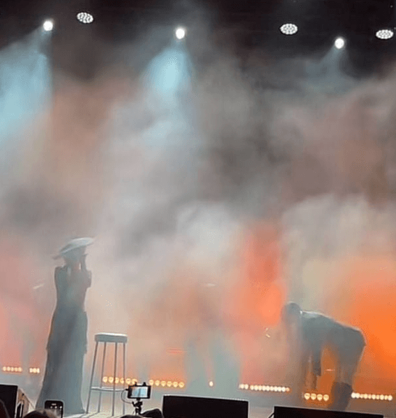 Klavdia Petrivna, выступление, сцена