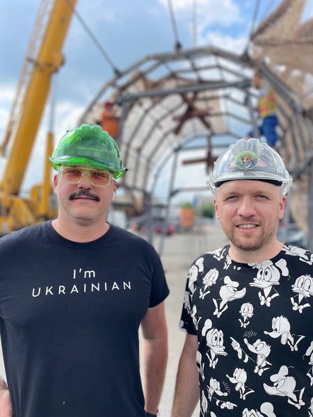 Храм "Ежик" Храм Горящего Человека 2023 года