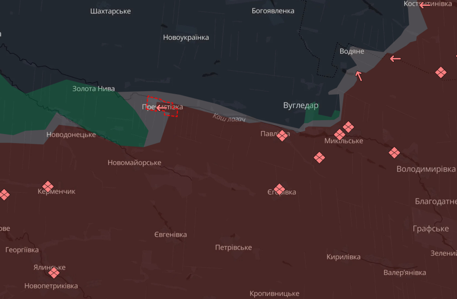 Карта бойових дій ситуація на фронті, новини з фронту, карта бойових дій, DeepState