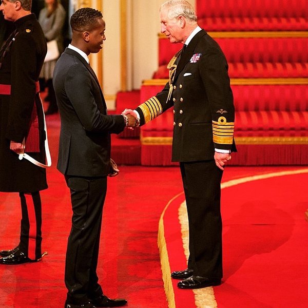 джамал едвардс, орден британської імперії, принц чарльз