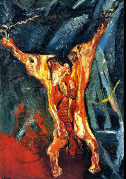 Хаим Сутин Бычья туша 1924