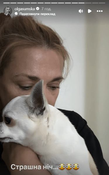 Ольга Сумская рассказала, как пережила обстрел