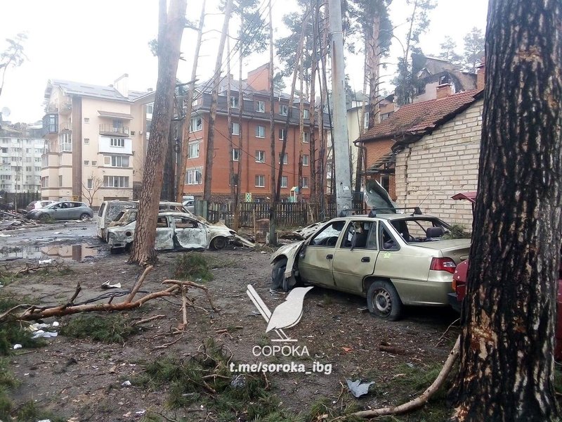 ирпень, киевская область, оккупанты, война в украине, освобождение ирпеня