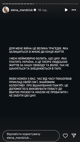 Олена Мандзюк