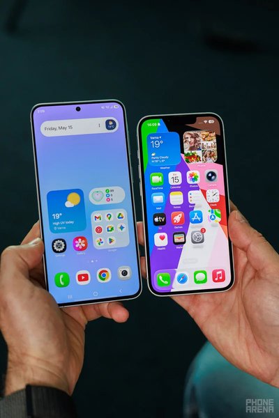Дисплей смартфонов Galaxy A57 и iPhone 17e и iPhone 17e