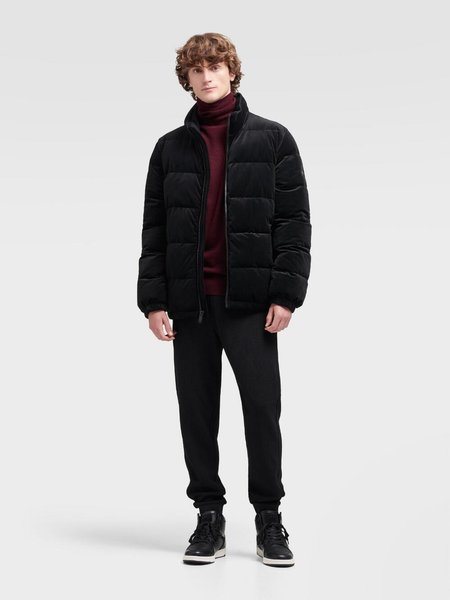 Мужской велюровый пуховик 2020-2021