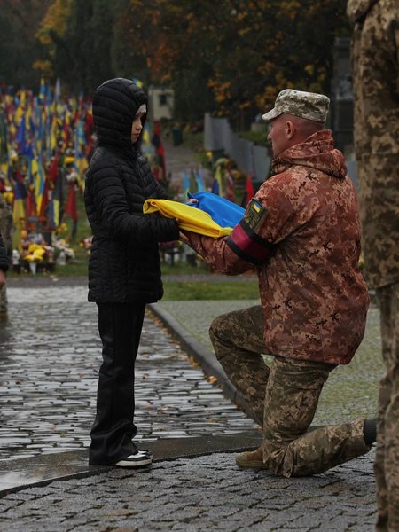 Львов, воины ВСУ, прощание, похороны, потери ВСУ, украинские герои, Неизвестный Воин