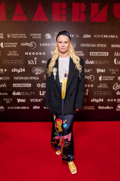 Марина Кошкина на премьере фильма Малевич в Киеве