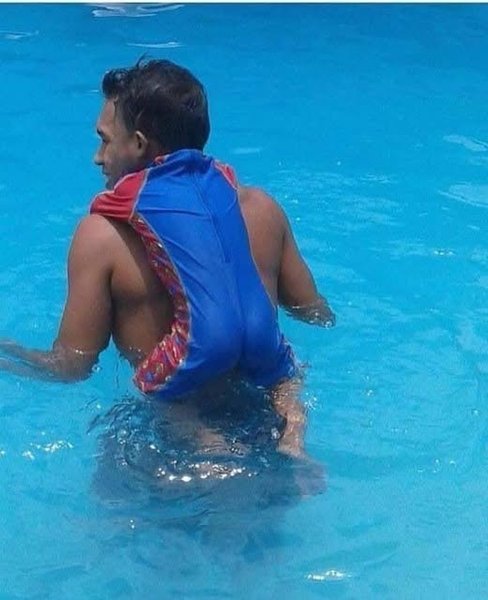 Знімок чоловіка з сином