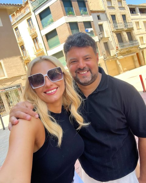 Ирина Федишин с мужем