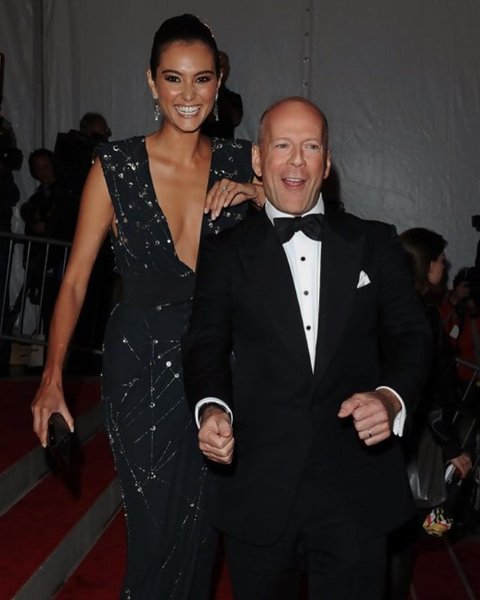 Брюс Уиллис с женой