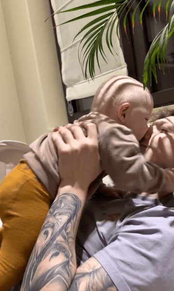 Дмитро Бабчук із сином