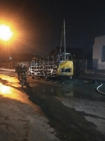 Вишневое, маршрутка, взрыв