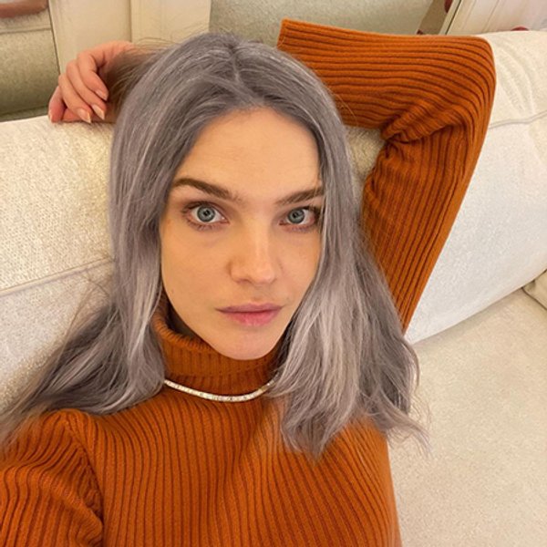 Наталья Водянова, цвет волос, Instagram