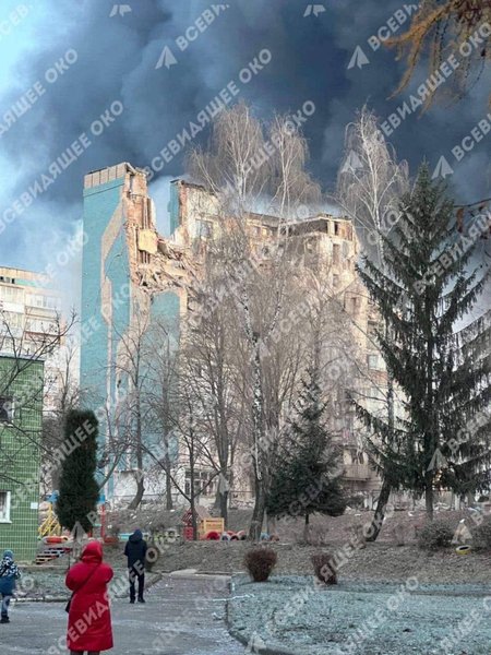 Обстрел Тернополя — повреждены этажи дома 19 ноября