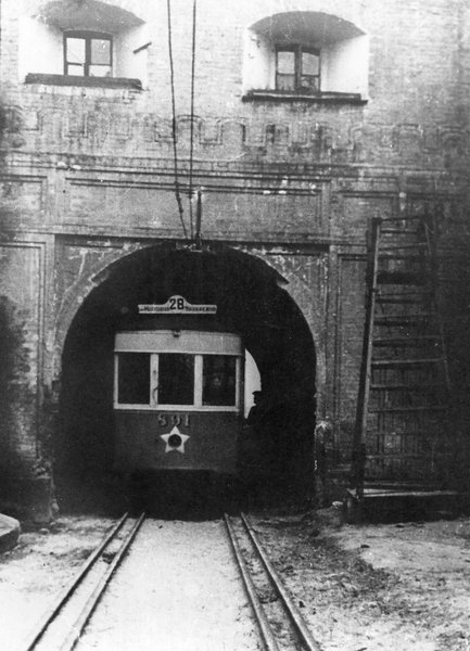 ретро фото, старий Київ, історія Києва, київський трамвай