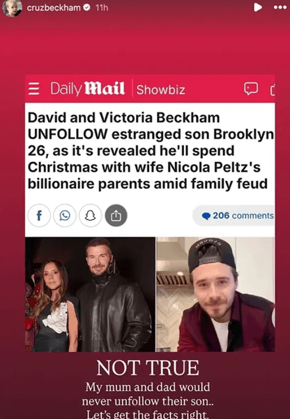 Пост Брукліна Бекхем