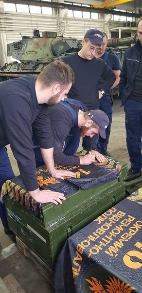 ремполк Фенікс, підготовка всу в Німеччині, навчання всу на заході, ремонт бронетехніки, Krauss-Maffei Wegmann