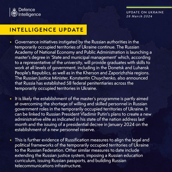 британская разведка, оккупация, оккупированные территории, война РФ против Украины, российское вторжение