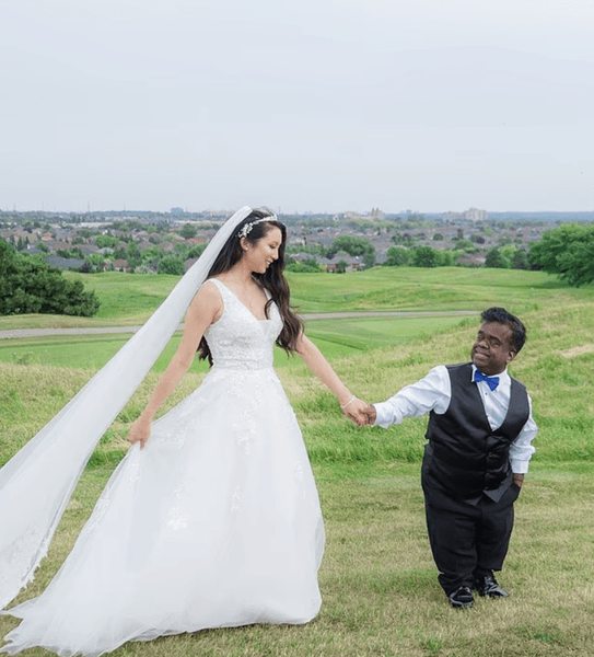 Аніти Вінг Лі в день свого весілля