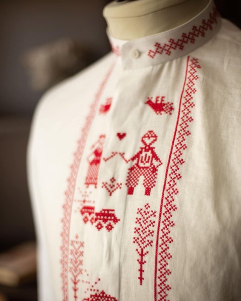 володимир зеленський, вишиванка, руфіна базлова