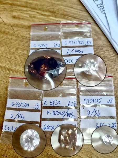 таможня, контрабанда, посылка, бриллианты, фото