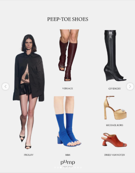 ВЗУТТЯ PEEP-TOE ВЗУТТЯ PEEP-TOE