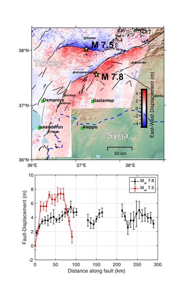 карта землетрясения турция, карта землетрясения, землетрясение, землетрясение в турции