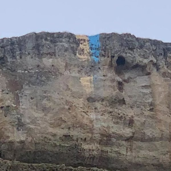 скала ак кая, ак кая крым, ак кая флаг украины, флаг украины, крым партизаны, крым сопротивление, крым деоккупация