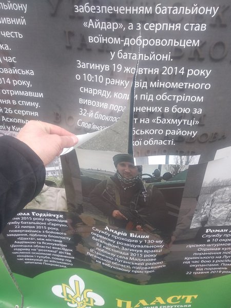 Житомир, вандалы, Пласт,