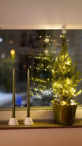 новогодний декор, как украсить дом свечами, композиция со свечами, как использовать свечи для рождественского декора