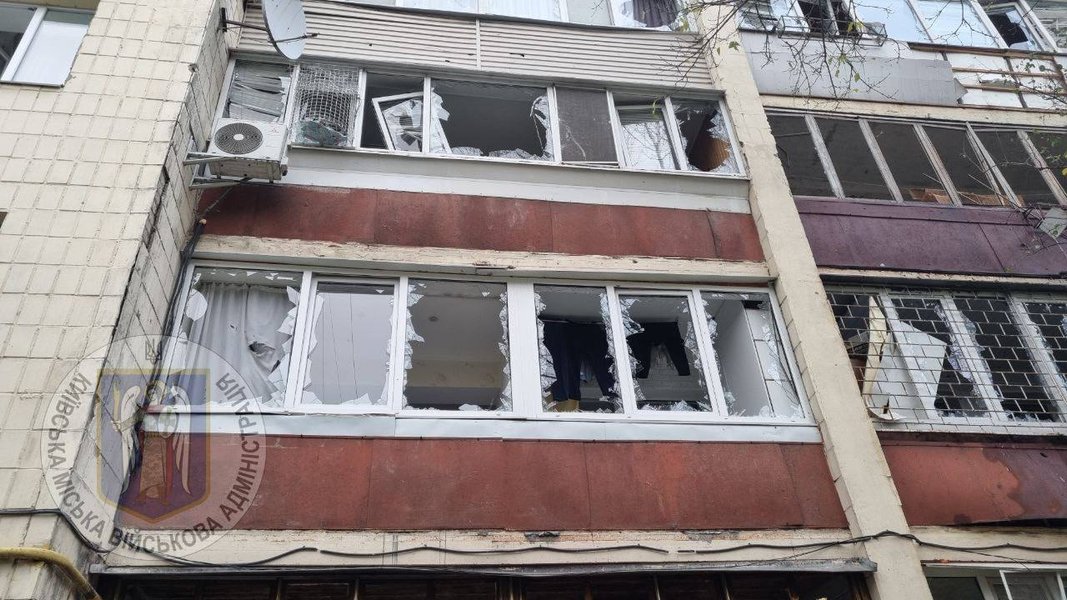 Наслідки нічної атаки БПЛА на Київ 29 жовтня