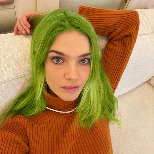 Наталья Водянова, цвет волос, Instagram