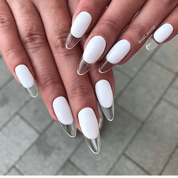 френч, французский маникюр, модный маникюр