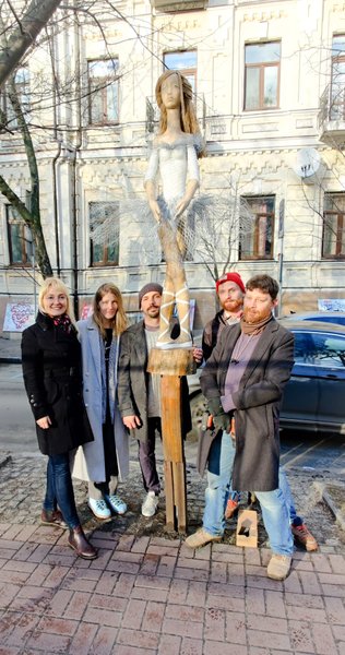 Балерина в Києві, Балерина в Києві, скульптура балерини, балеринка, констянтин скритуцький, скульптор скритуцький