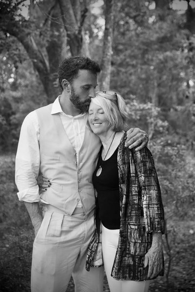 Аффлек с мамой